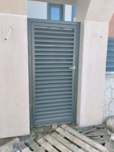 Galvaniz panel çit kapı