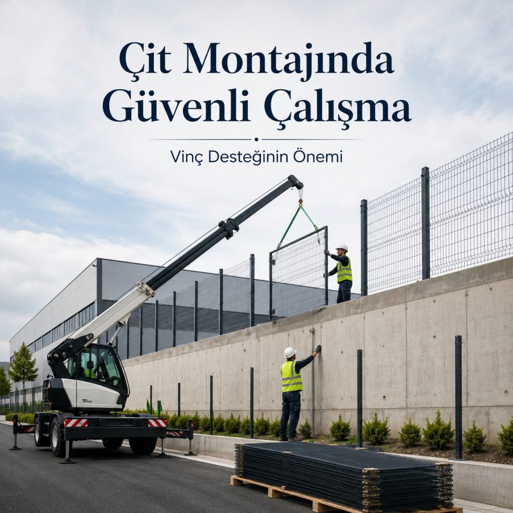 Çit Montajında Yüksek Alanlarda Güvenli Çalışma Neden Önemlidir?